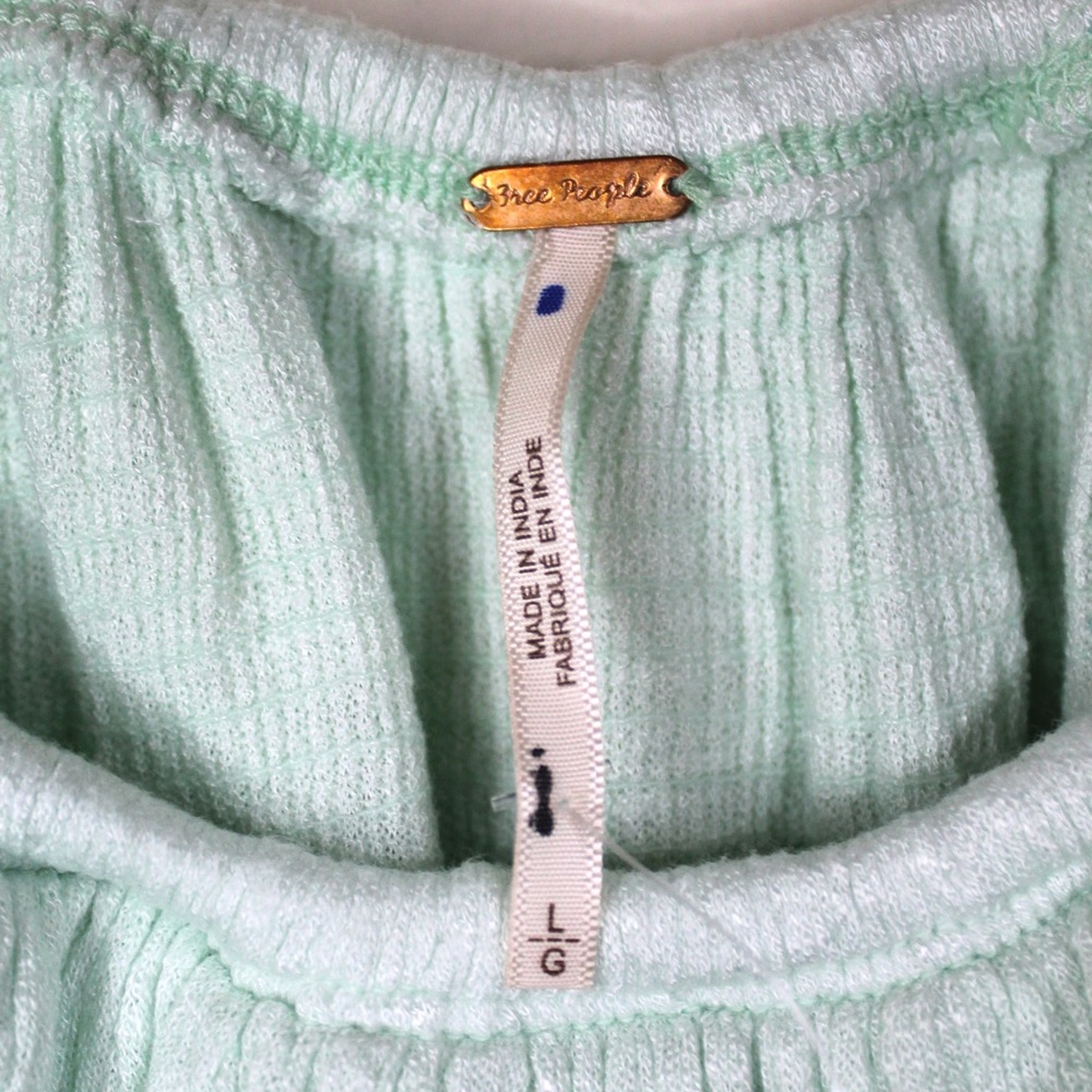Free People Cora Lee Off the Shoulder Top - Picture 8 of 13